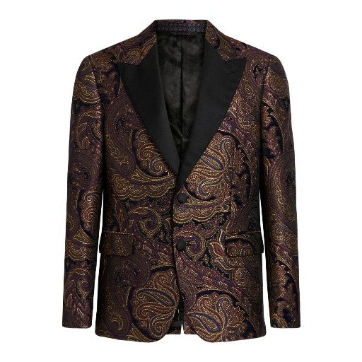 Etro Blazer Allover Print Multi