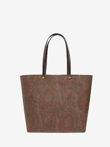 Etro Bag Shopping Etro Essential M Arnica 33X28X14 Brown