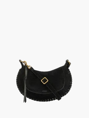 Isabel Marant Bag Oskan Soft Zip Shoulder Strap Black