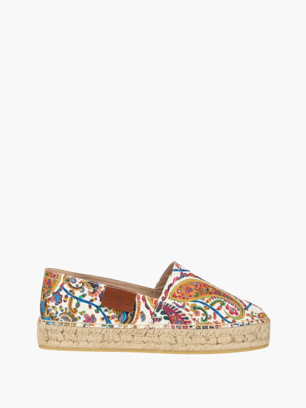 Etro Slip On  Espadrillas Printed Gabardine Cruise Multi