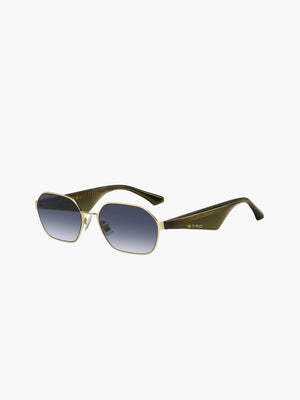 Etro Sunglasses Etro 0111/S 197737189075 Geometric Gold