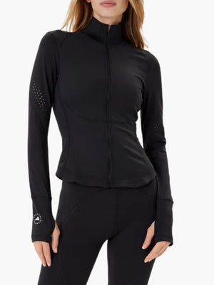 Adidas Trainer Sweater By Stella McCartney Tpr Midl Zipup Black