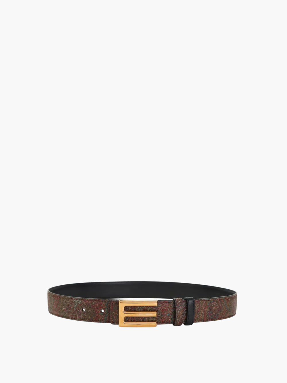 Etro Belt Reversible Logo Brown