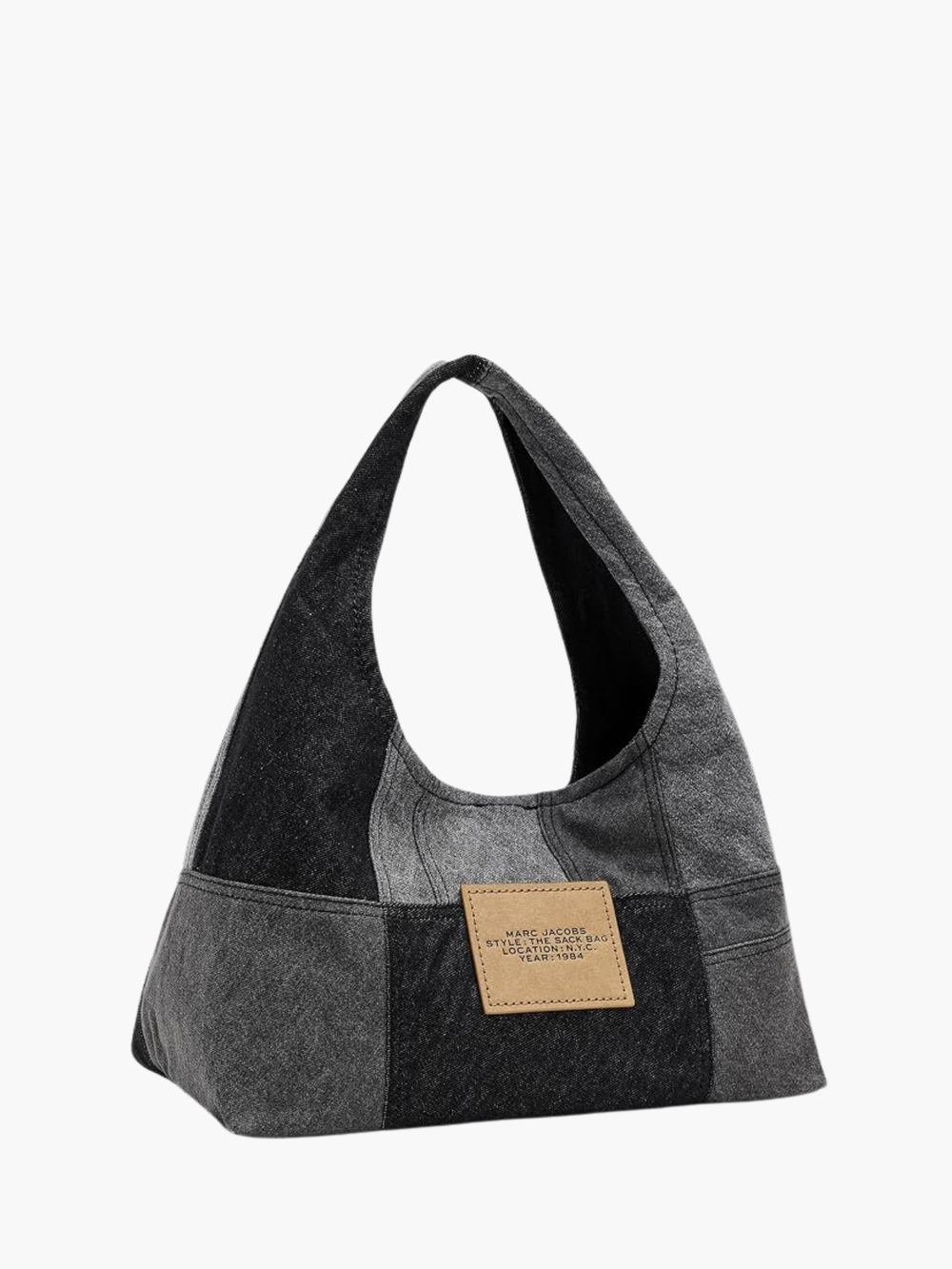 Marc Jacobs Bag Patchwork Denim  Sack Black