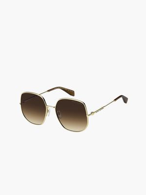 Marc Jacobs Sunglasses Marc 916/S 197737243814 Squared Gold-Brown