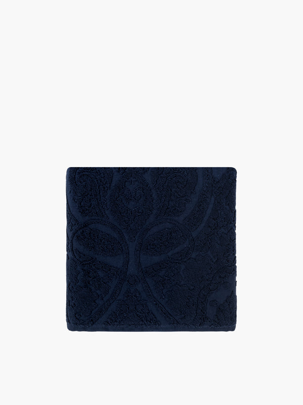 Etro Towels Capri Bath Towel 100X150 Navy