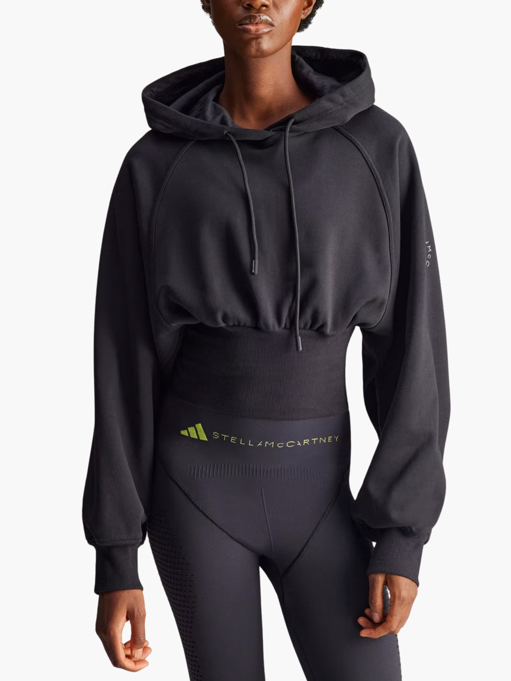 Adidas Hoodie By Stella McCartney Cr Black