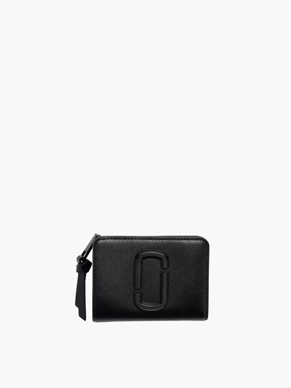 Marc Jacobs Wallet Leather Tassel Zip Black