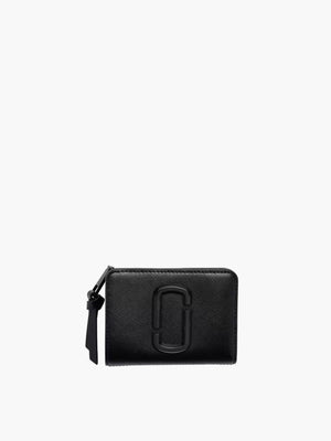 Marc Jacobs Wallet Leather Tassel Zip Black
