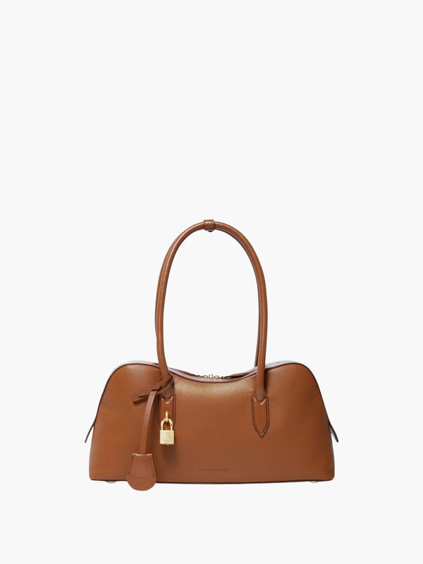 Stella Mccartney Bag Stella Ryder Medium Embossed Grainy Eco Brandy