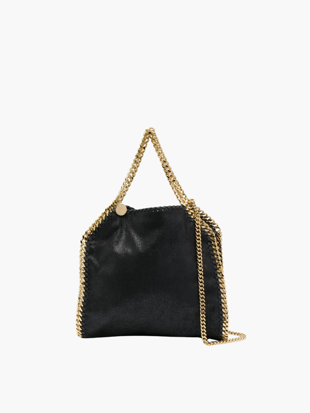Stella Mccartney Bag 3-chain Eco Shaggy Deer Black