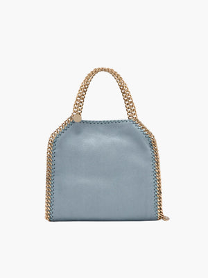 Stella Mccartney Bag Gold Chain Pouch Light Blue
