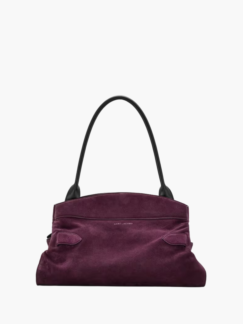 Marc Jacobs Bag Satchel Suede Dakota Dark Plum