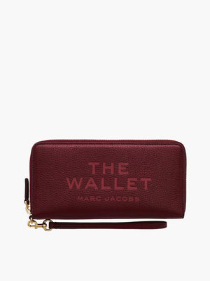 Marc Jacobs Wallet Continental Wallet Leather SLG Cherry