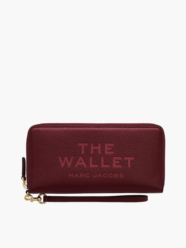 Marc Jacobs Wallet Continental Wallet Leather SLG Cherry
