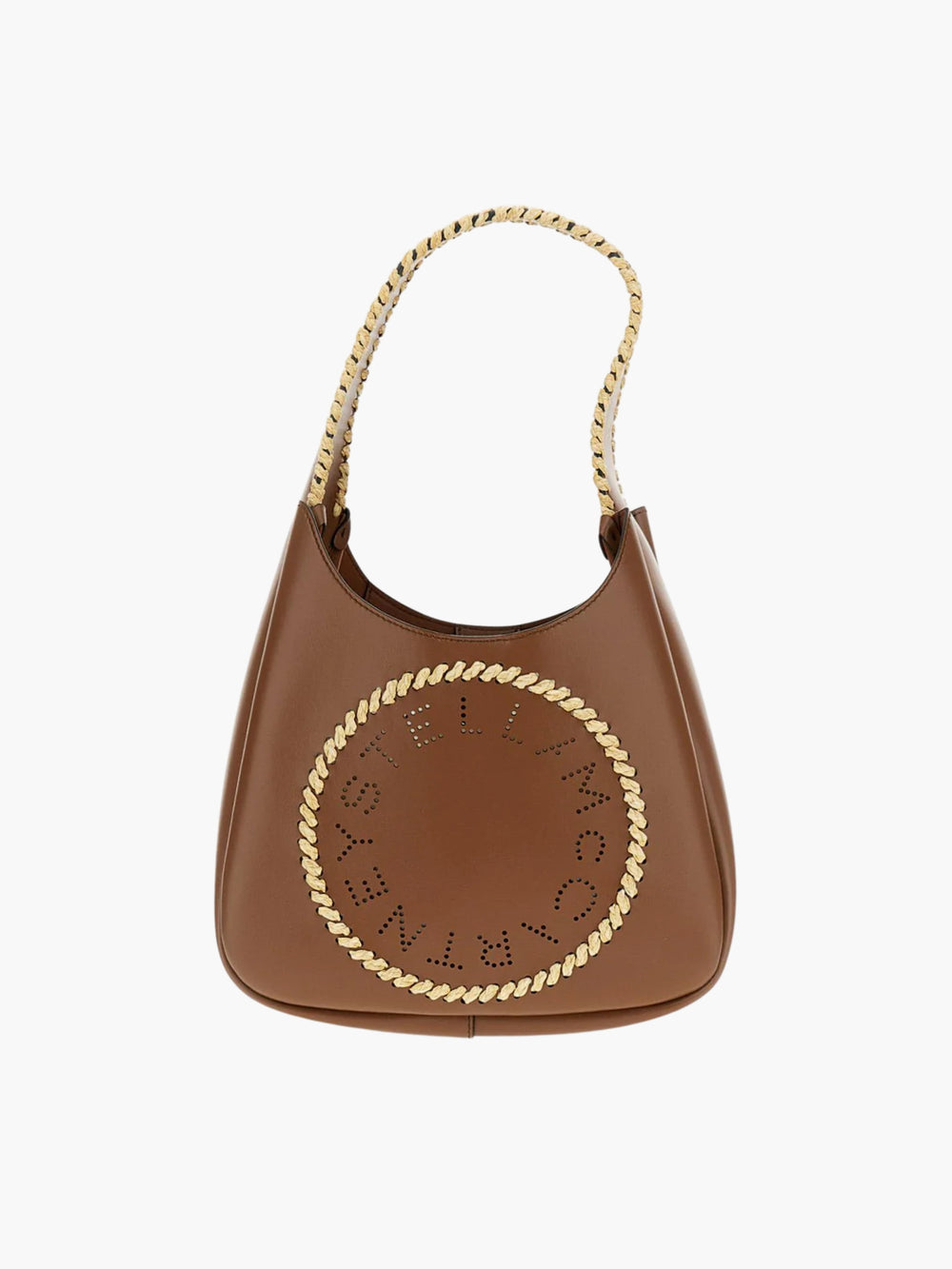 Stella Mccartney Bag Eco Alter Mat & Raffia Tan