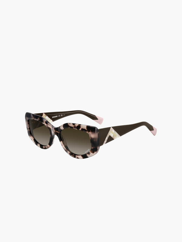Missoni Sunglasses Mis 0198/S 197737067922 Rectangle Black-Pink