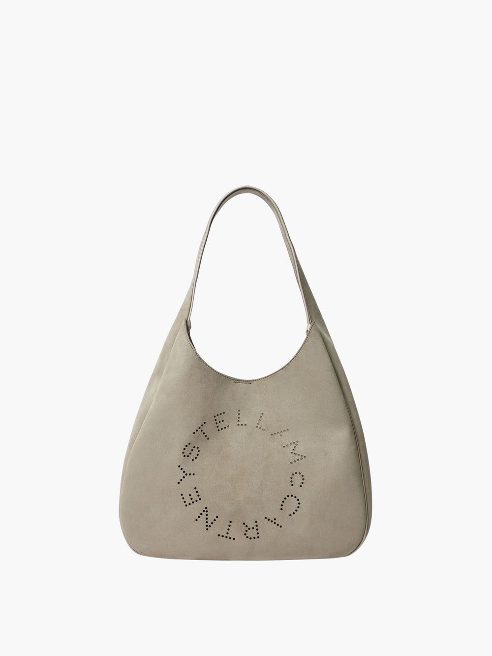 Stella Mccartney Bag Logo Small Hobo Eco Embossed Grainy Light Pistachio