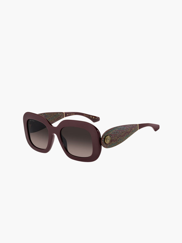 Etro Sunglasses Etro 0141/G/S 197737244811 Oversize Burgundy