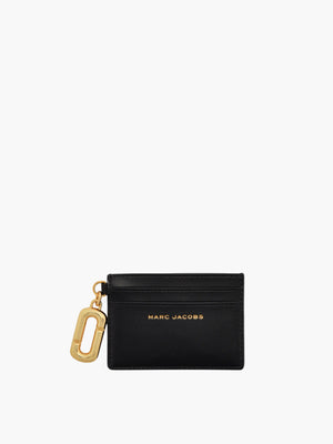 Marc Jacobs Cardholder Gold Charm Black