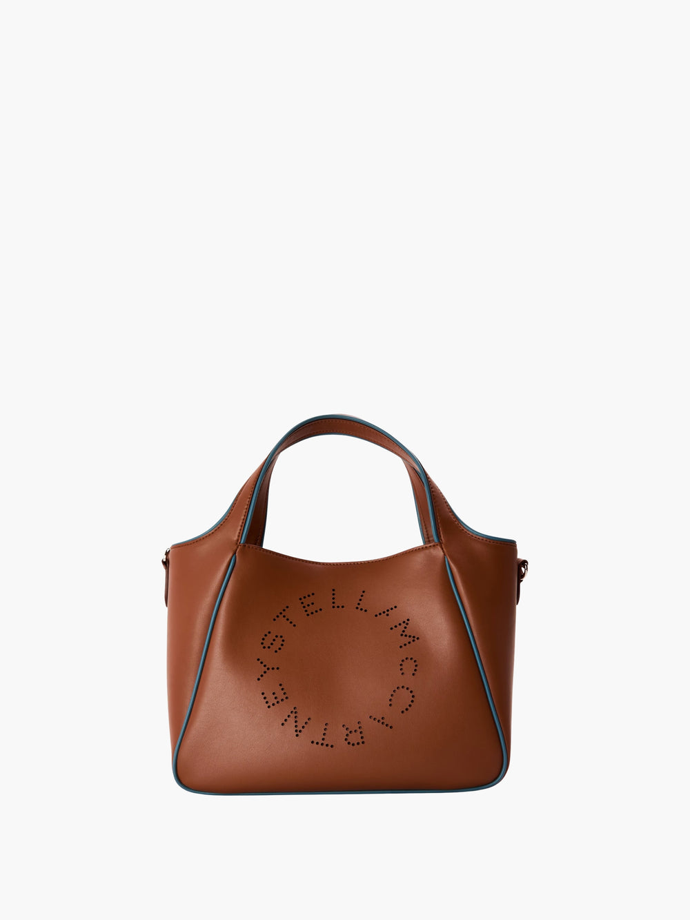 Stella Mccartney Bag Tote Logo Crossbody Eco Alter Mat Brandy