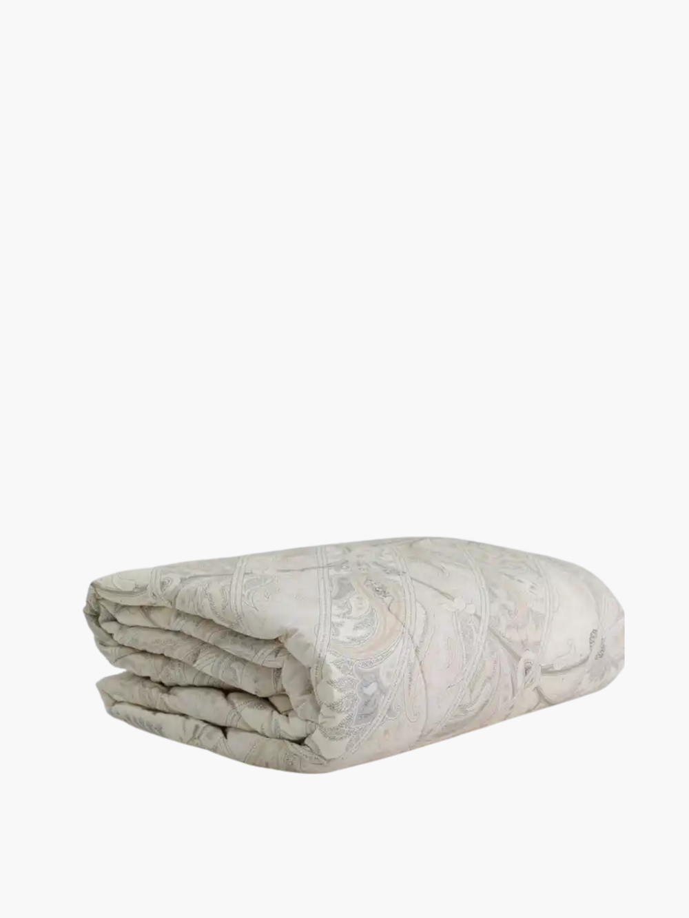 Etro Bed Linen Yaara Panel Quilted Bedcover 270X270 100 Gr White