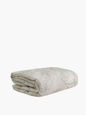 Etro Bed Linen Yaara Panel Quilted Bedcover 270X270 100 Gr White