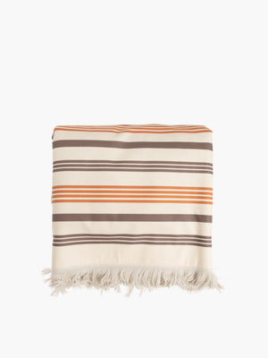 Etro Towels Ischia Doubled Beach Towel 100X180 Cream