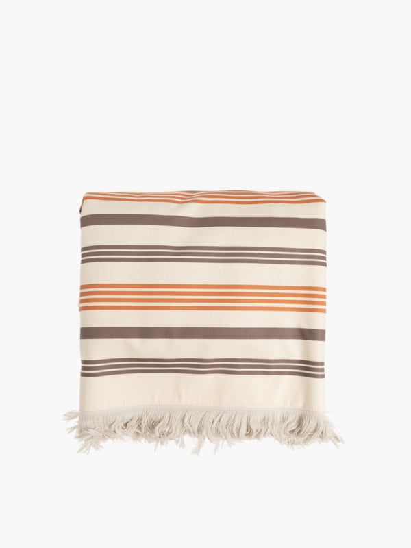 Etro Towels Ischia Doubled Beach Towel 100X180 Cream