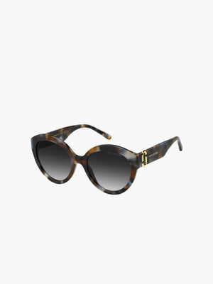Marc Jacobs Sunglasses Marc 882/S 197737263906 Oval Blue Havana