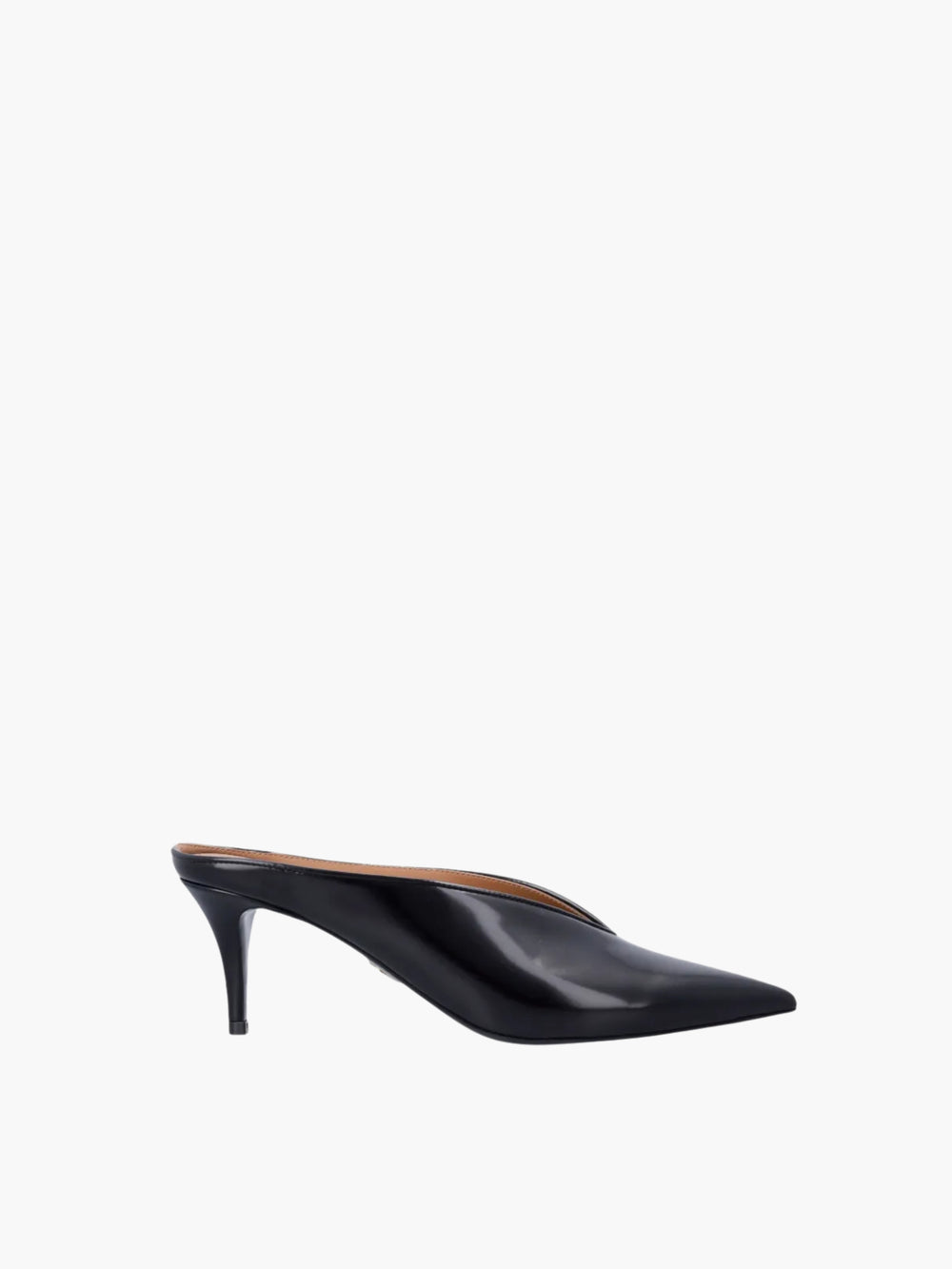 Stella Mccartney Mules Sm2 65 Brushed Shiny Black