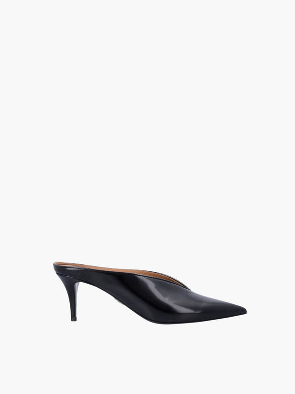 Stella Mccartney Mules Sm2 65 Brushed Shiny Black