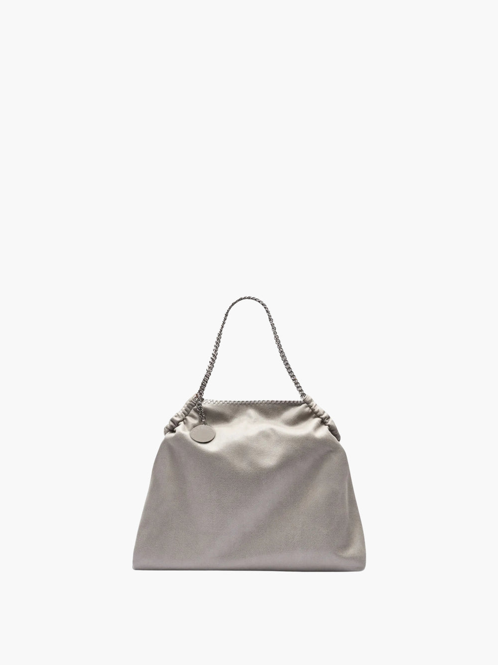 Stella Mccartney Bag Falabella Drawstring Eco Shaggy Deer Light Grey