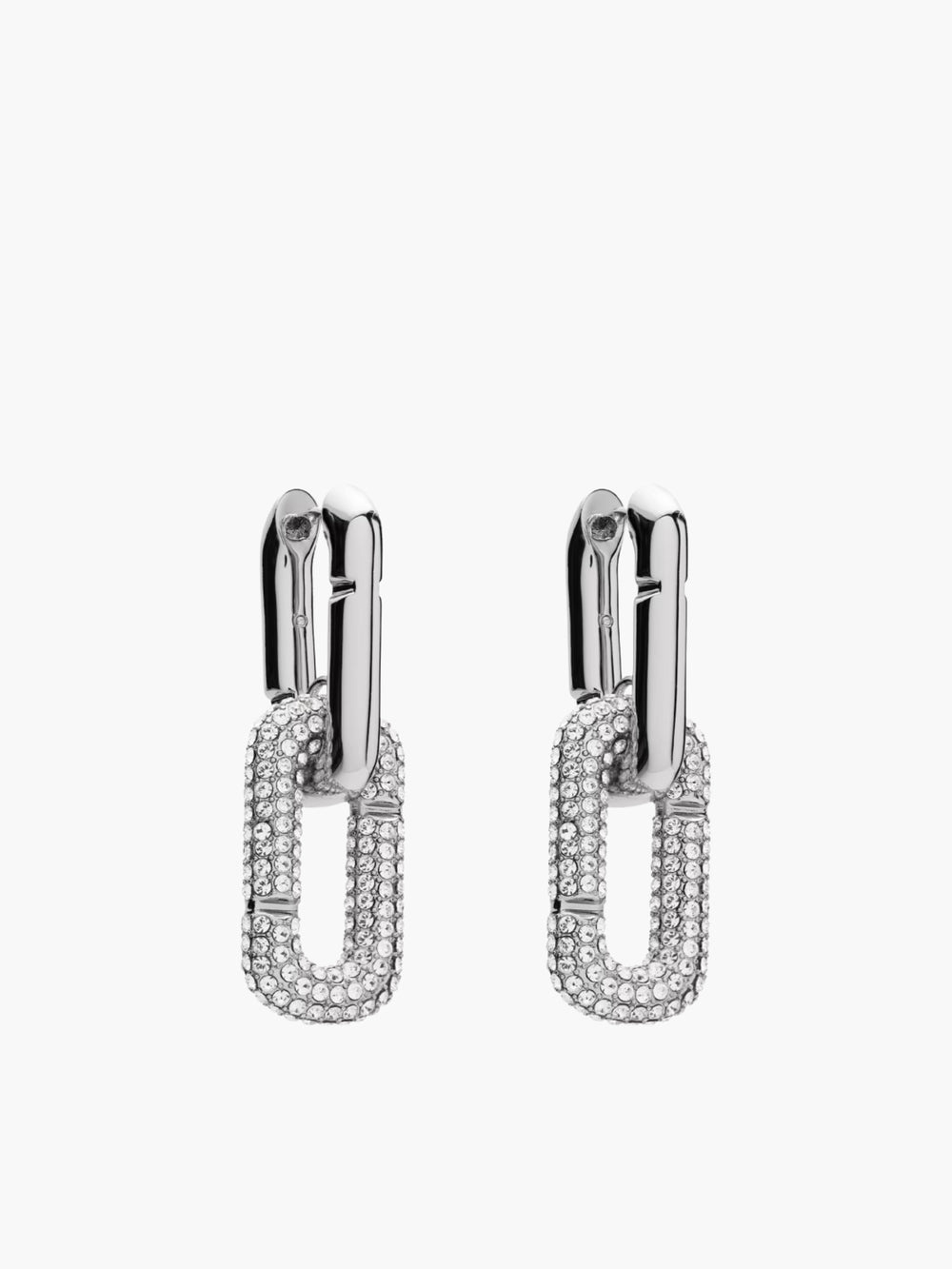 Marc Jacobs Earrings Pop Hoop Silver