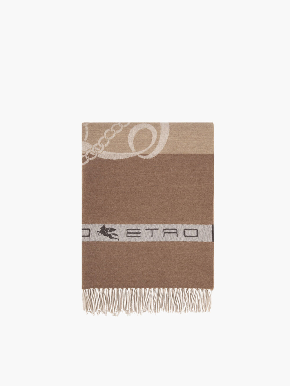 Etro Throws Horses Throw 140X180 Brown