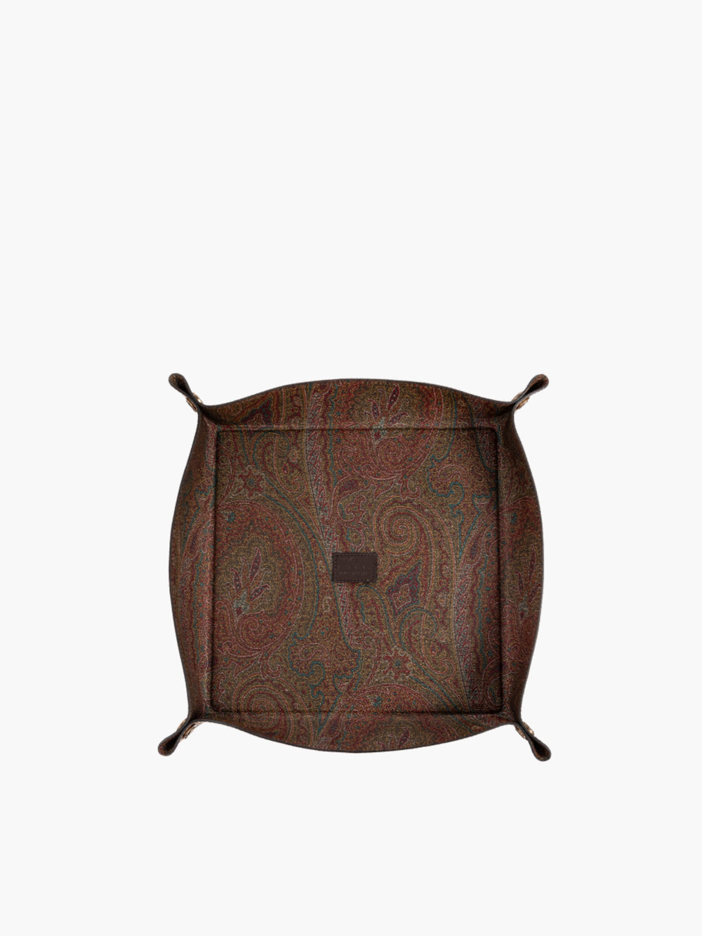 Etro Trays Arnica Square Tray 25X25 Red