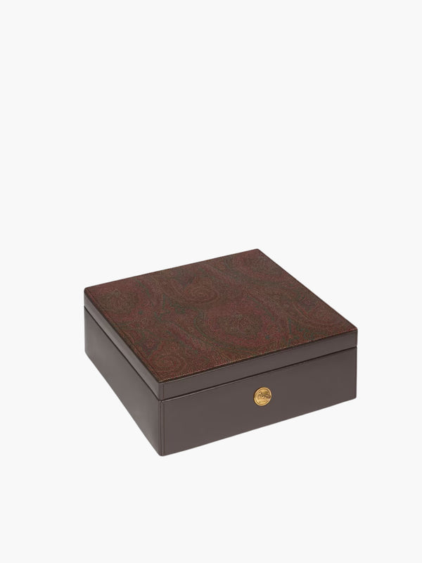 Etro Board Games Arnica Chessboard 29X29X11,5 Mahogany