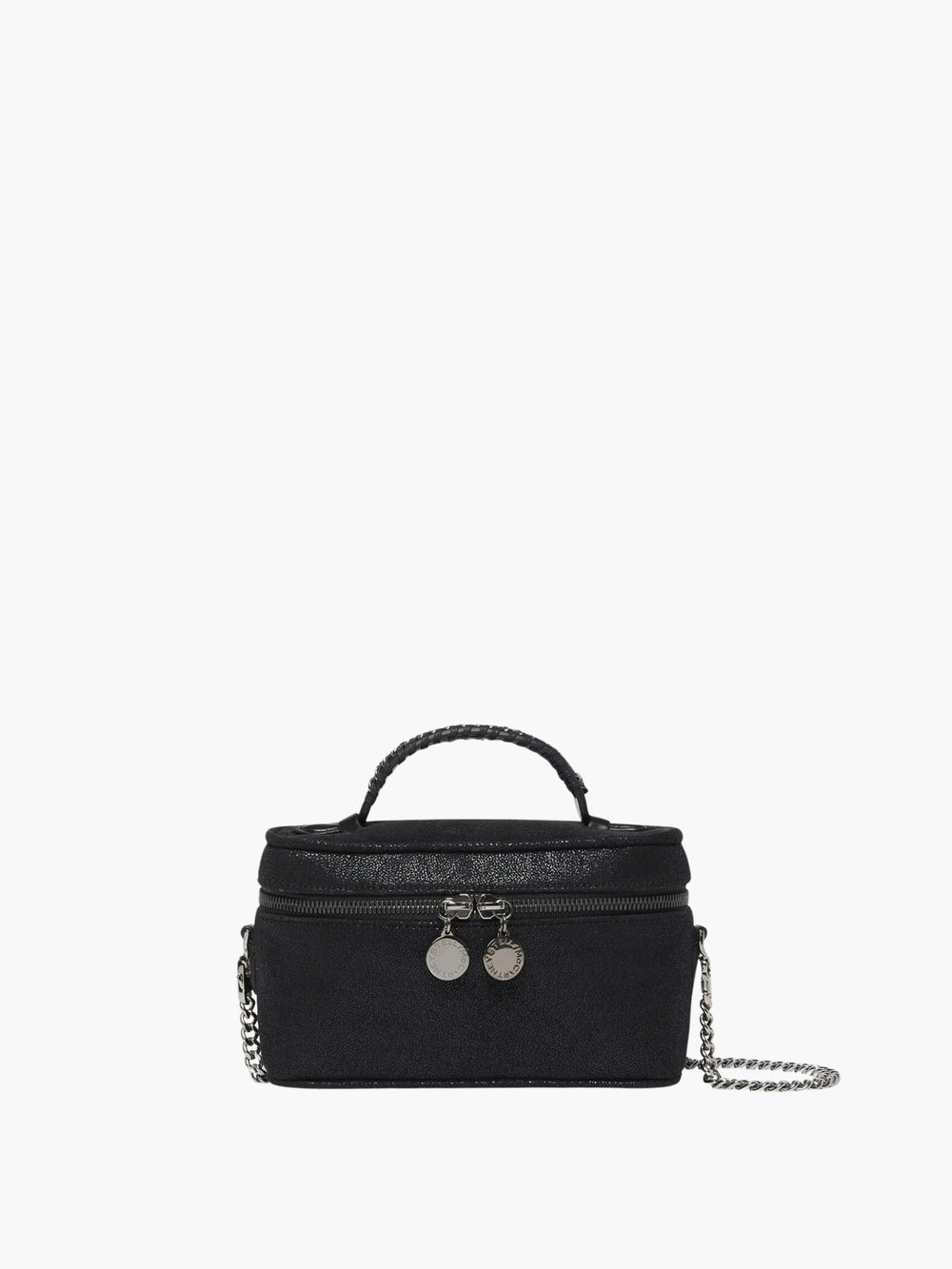 Stella Mccartney Falabella Vanity Case Eco Shaggy Deer Black