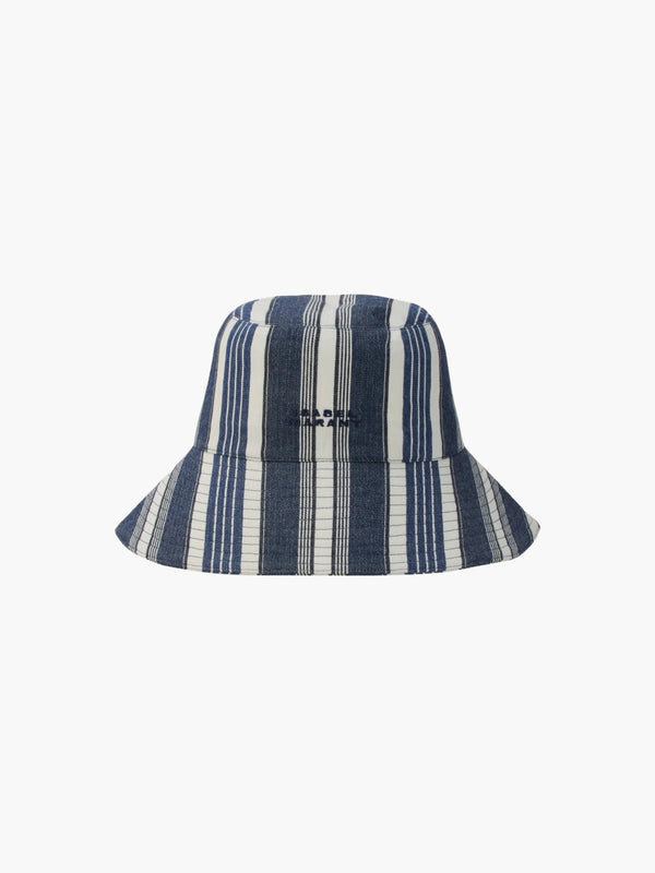 Isabel Marant Hat Bucket Stripes Blue