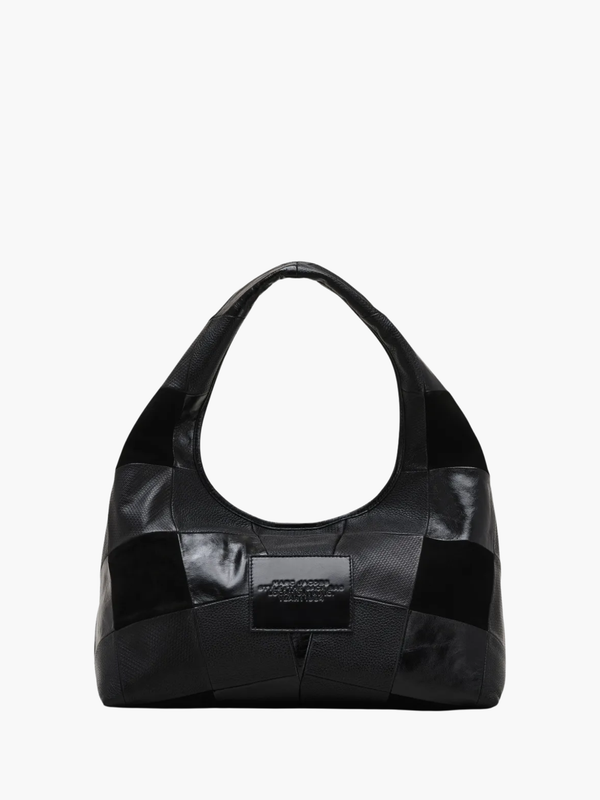Marc Jacobs Bag Suede Patchwork Sack Black