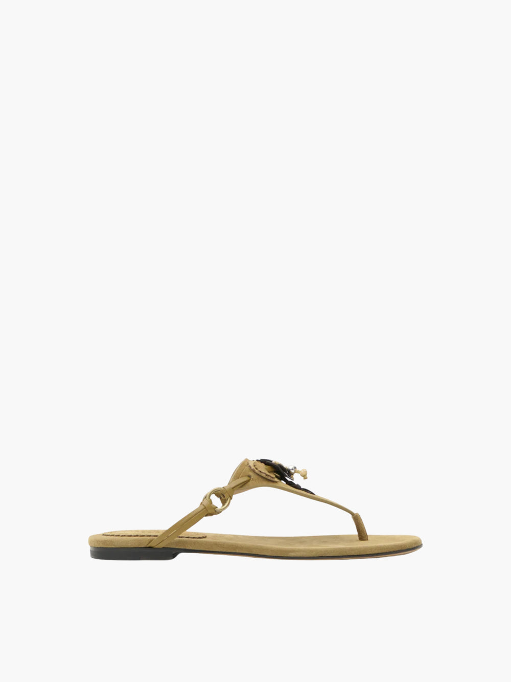 Isabel Marant ISS2 Sandals Suede Strap Taupe