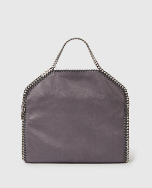 Stella Mccartney  Bag Falabella 3-Chain  Eco Shaggy Deer Grey