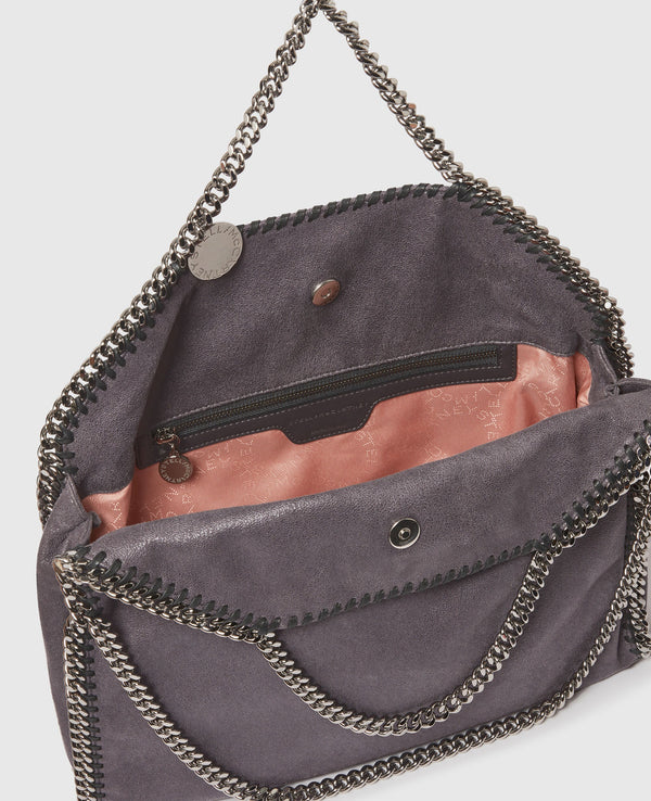 Stella Mccartney  Bag Falabella 3-Chain  Eco Shaggy Deer Grey