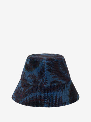 Etro Bucket Hats Dark Blue