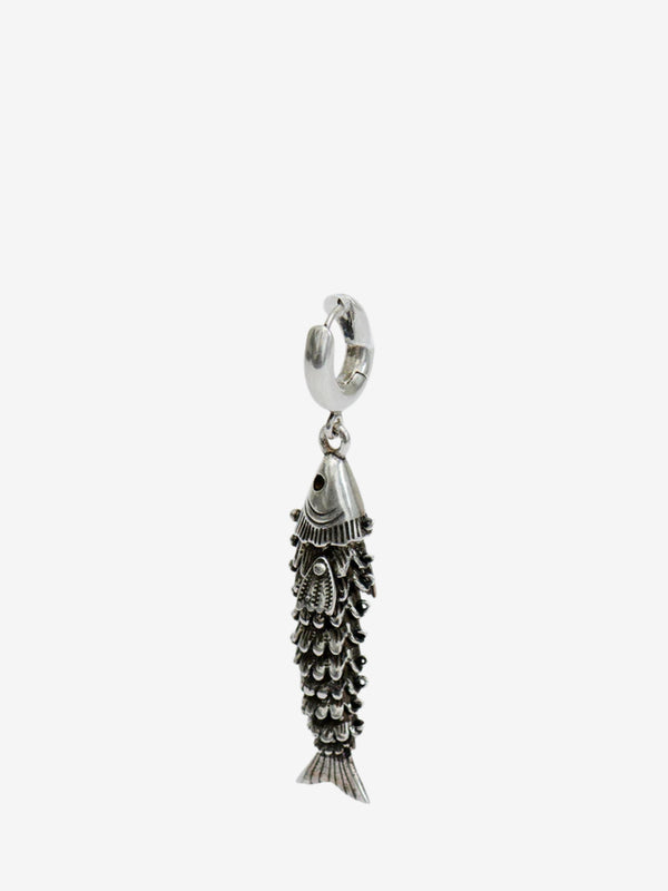 Isabel Marant Earring Single Pochon 8X13 / Bt 7.5 Silver