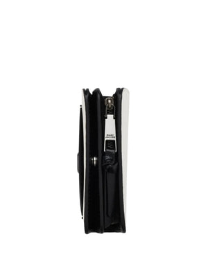 Marc Jacobs Wallet Mini Compact Utility Snapshot SLG Black/White