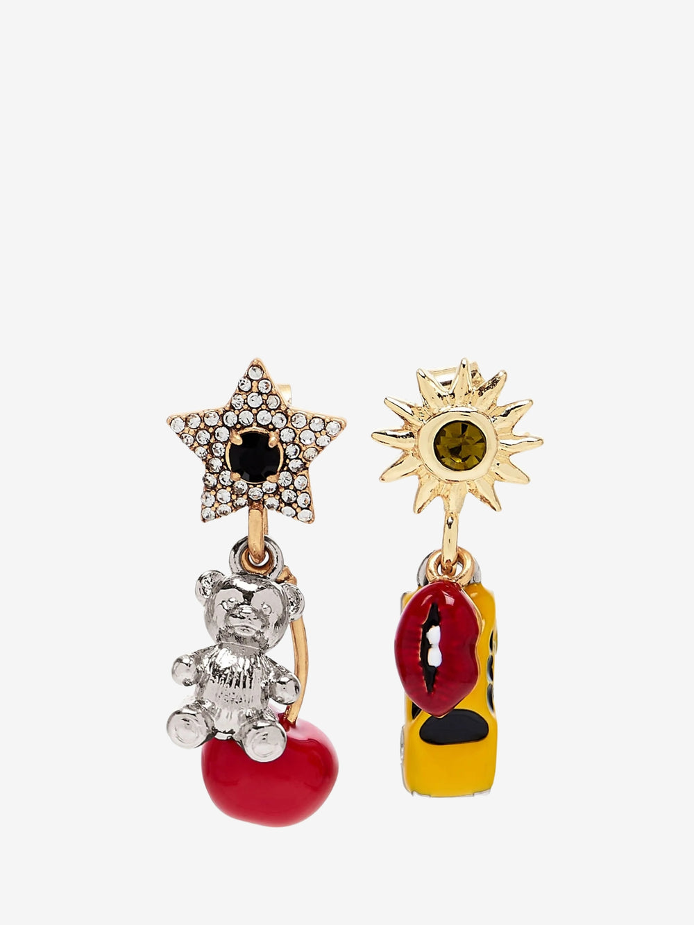 Marc Jacobs Trinket Charm Cluster Silver/Multi