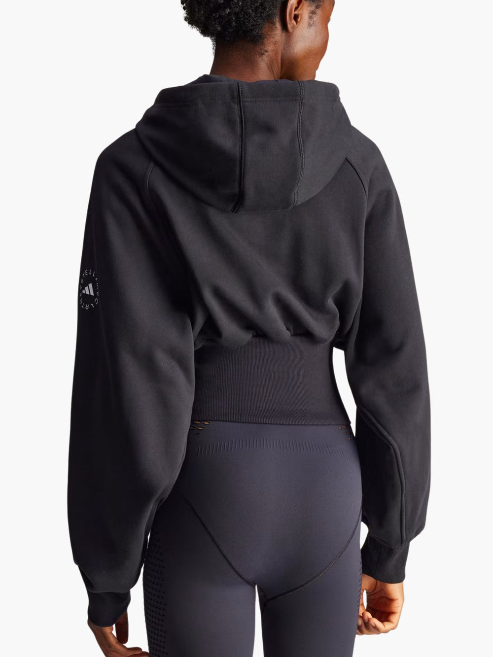 Adidas Hoodie By Stella McCartney Cr Black