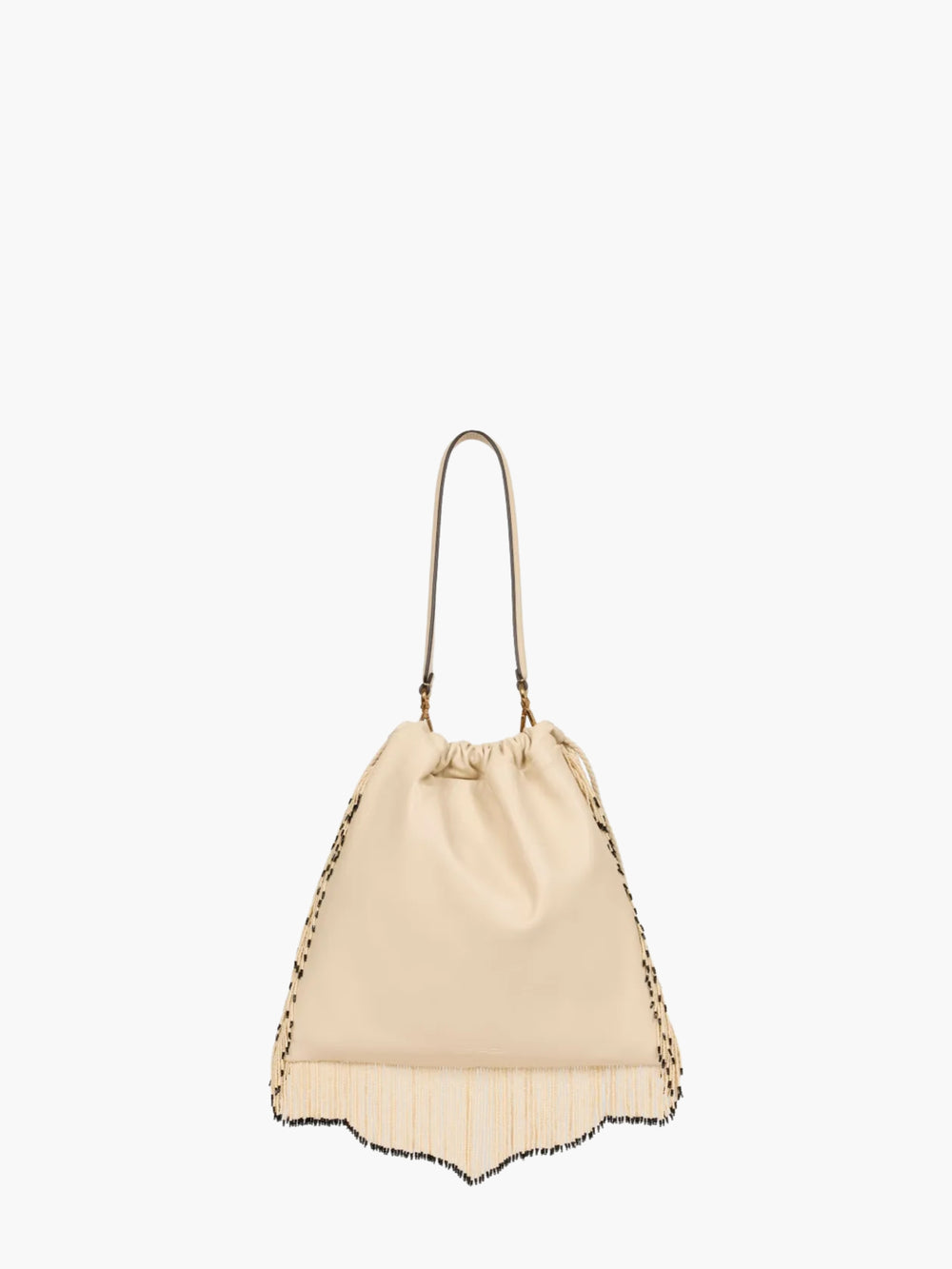 Etro Bag Shoulder Embroidery Beads  White