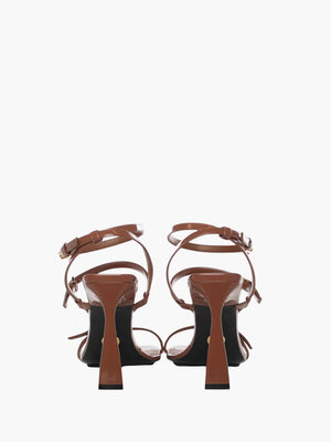 Stella Mccartney Heels Elsa Sandal Patent Alter Mat Macaroon